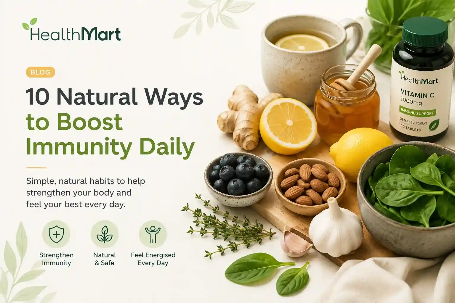 10 Natural Ways to Boost Immunity Daily